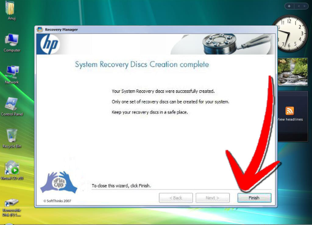 Hp recovery image download